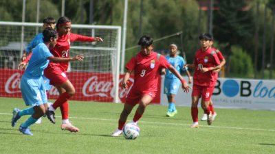 ভারতের কাছে ২-০ গোলের ব্যবধানে পরাজিত বাংলাদেশ